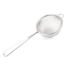 Colino rete fina Inox (10cm) Cromo e Bianco 1081 10 - immagine 1