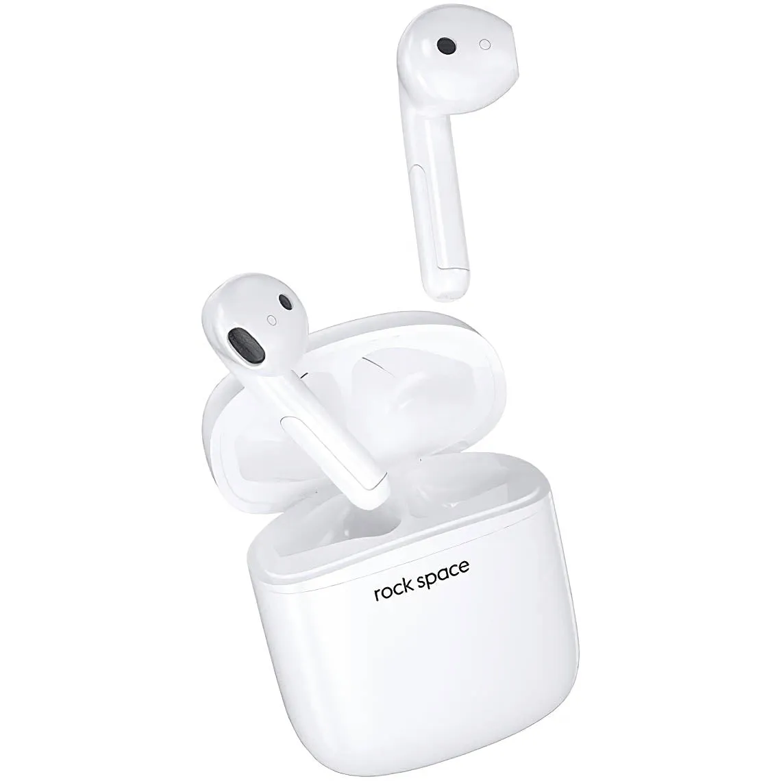 Auricolare Bluetooth Rock Space EB100, TWS, Bianco - immagine 1