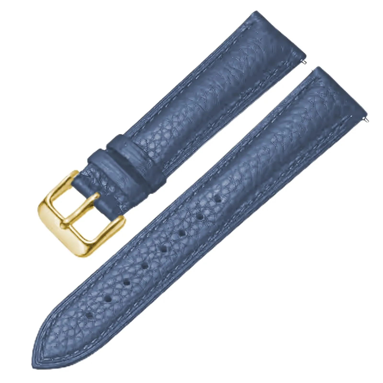 Aoeiwv Cinturini Orologio in Pelle Sgancio Rapido Mano Cucito Tessura Imbottito Cinturino 12/13/14/15/16/17/18/19/20/21/22/23/24 mm Cinturino Orologio in Pelle Genuina per Donne Uomini - immagine 1