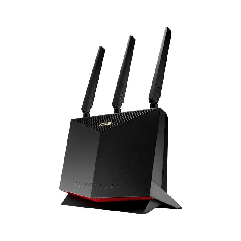 ASUS 4G-AC86U 90IG05R0-BM9100 Router 600Mbs Porte 5 2533Mb/s Nero - immagine 1