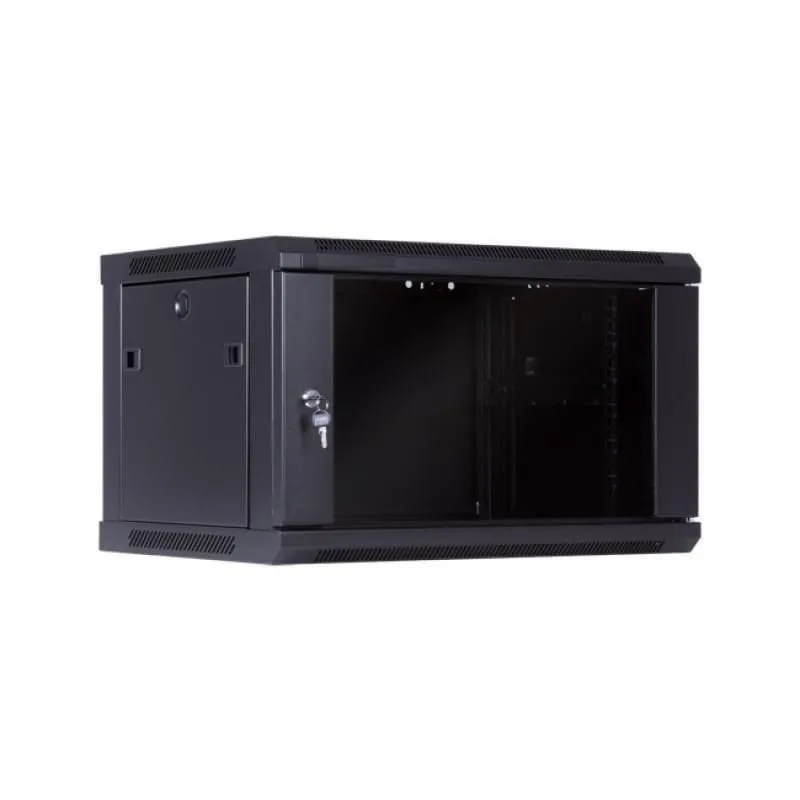 Armadio rack da parete MicroConnect 19" 12U 450 mm Nero - immagine 1
