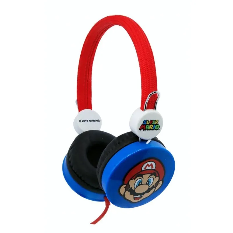 OTL Technologies Cuffie per bambini Super Mario Blu/Rosso - immagine 1