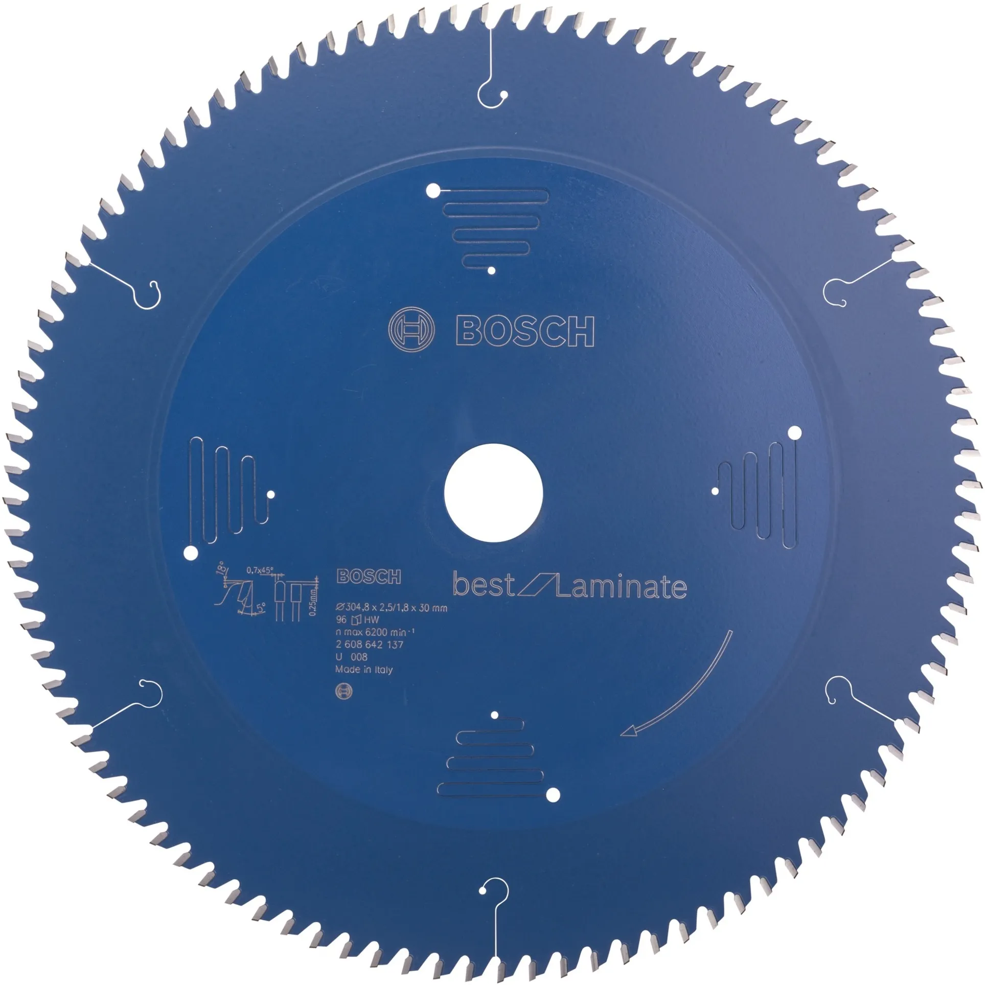 2608642137 lama circolare 30,5 cm 1 pz, Lama per sega - immagine 1