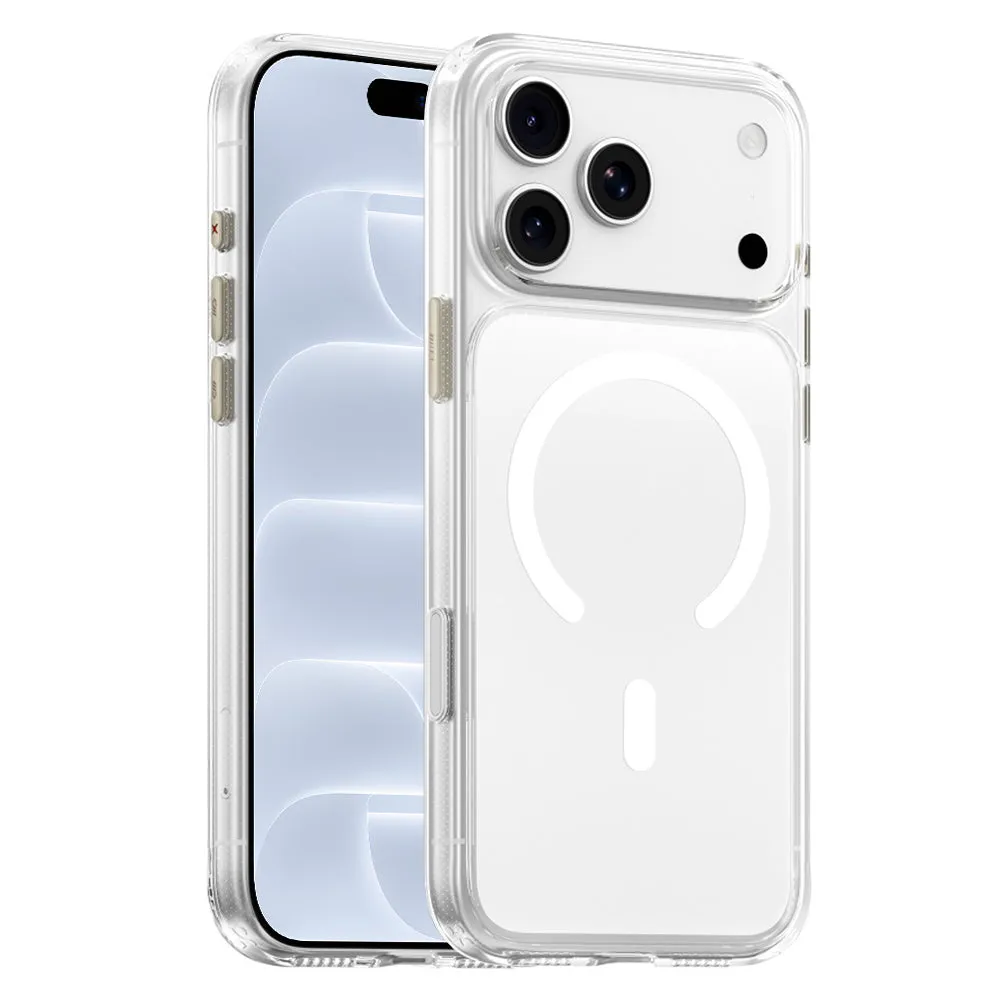 Custodia MagSafe per Apple iPhone 18 Pro / 17 Pro, Blueo, Crystal+ Anti-Drop, trasparente - immagine 1
