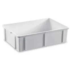 Cassetta sovrapponibile per alimenti (60x40x11cm) TRANSPORT Bianco 1875M2 BI - immagine 1