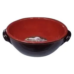 Tegame terracotta (18x6cm) ECO Marrone B1TC218 - immagine 1