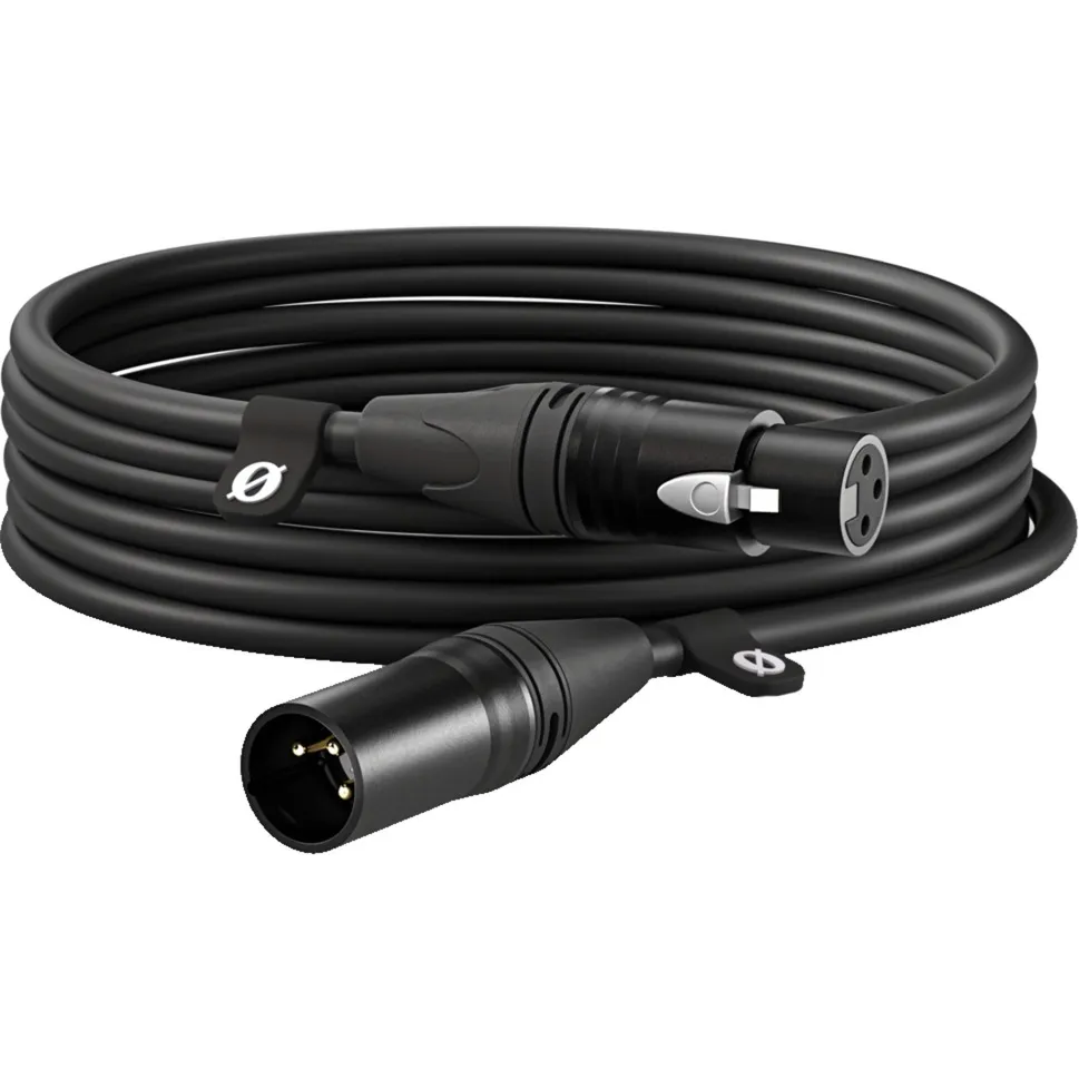 Cavo XLR Premium XLR6M nero - immagine 1