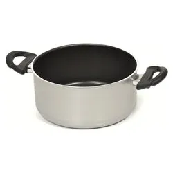 Casseruola Alluminio antiaderente (14cm) FIREWORKS Grigio e Nero FIRC1425GR02 - immagine 1