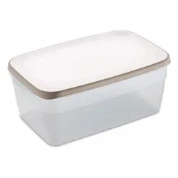 Contenitore alimenti (5,4Lt) CIAO FRESCO Bianco e Tortora 01541 - immagine 1