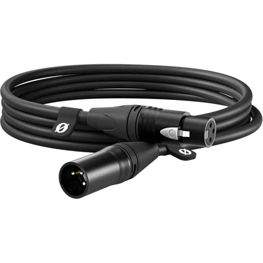Cavo XLR Premium XLR3M nero - immagine 1