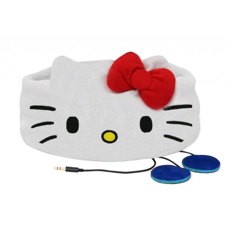 Cuffie piatte per bambini OTL Technologies con fascia regolabile lavabile Hello Kitty - immagine 1