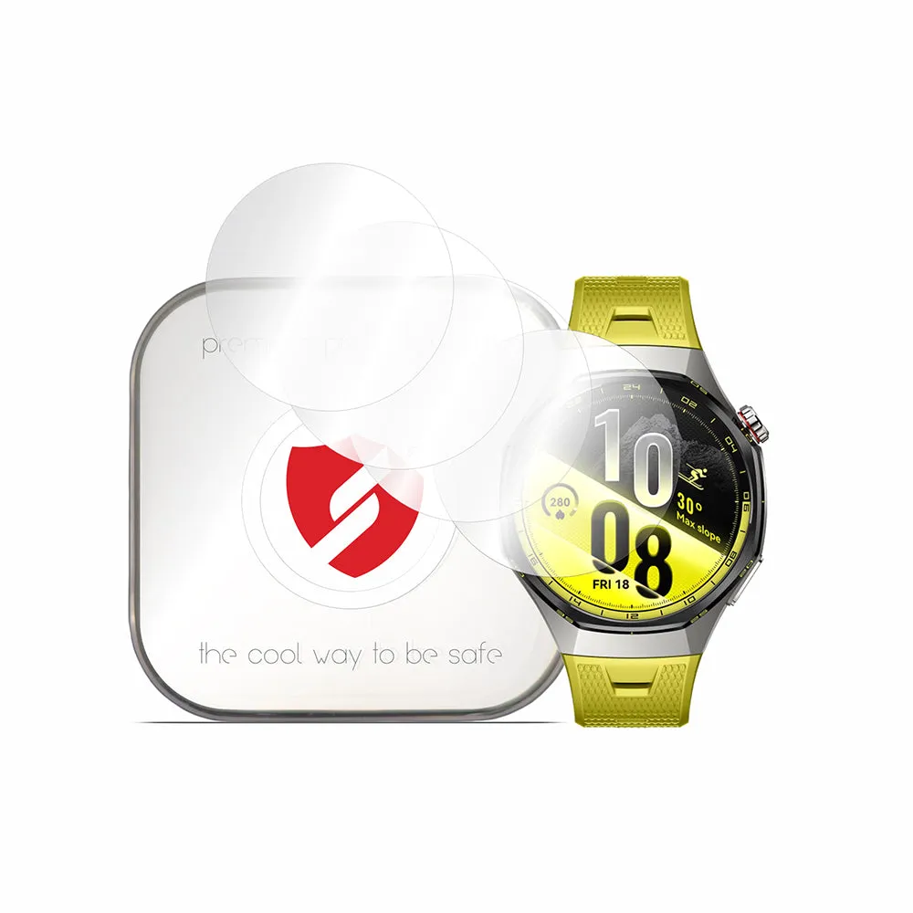 Pellicola protettiva Smart Protection Premium Classic per Huawei Watch GT 7 Pro, plastica, set da 4 pezzi - immagine 1