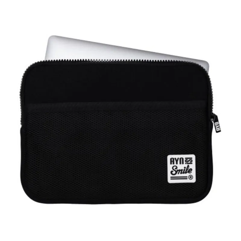 Smile Fitness Sleeve Custodia in neoprene nera per laptop da 13". - immagine 1