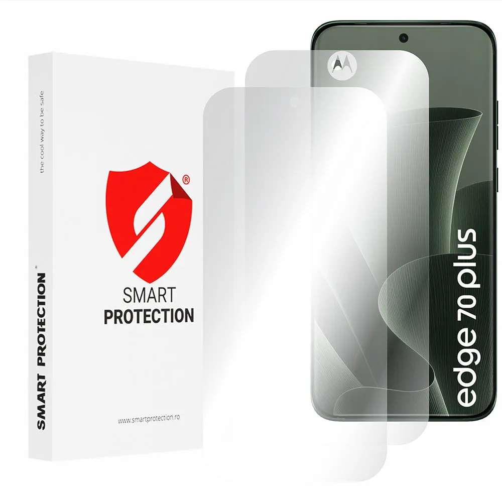 Pellicola protettiva per schermo Smart Protection Premium Classic per Motorola Edge 70 Plus, plastica, set da 2 pezzi - immagine 1