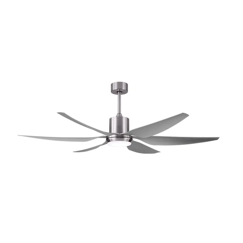 Ventilatore da Soffitto con Luce Fabrilamp Otto 50W Motore DC Telecomando Timer Funzione Inverno - immagine 1