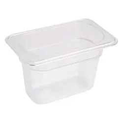 Bacinella alimenti Mod. 1/9 (570ml) GASTRONORM Trasparente 92CW135 - immagine 1