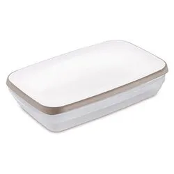 Contenitore alimenti (400ml) CIAO FRESCO Bianco e Tortora 01041 - immagine 1