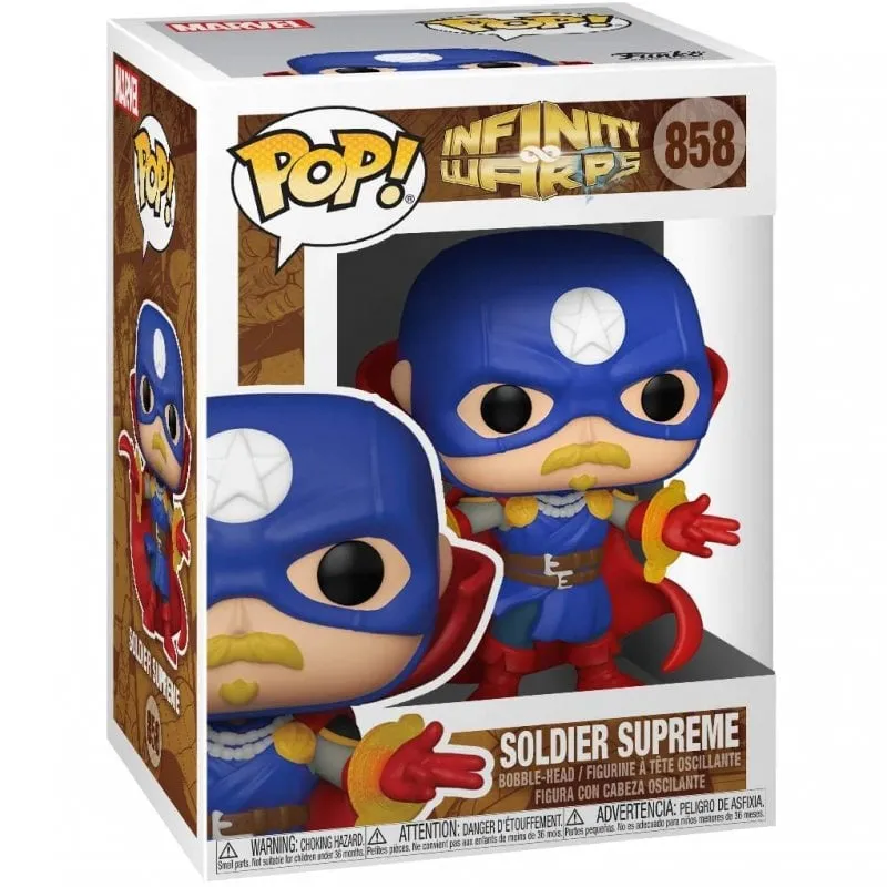 Funko Pop Marvel Infinity Warps Soldato Supremo - immagine 1
