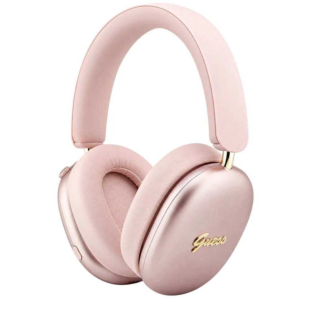 Auricolari Bluetooth Guess Metal Script Logo, A2DP, rosa - immagine 1