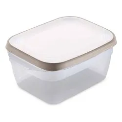 Contenitore alimenti (1,8Lt) CIAO FRESCO Bianco e Tortora 01181 - immagine 1