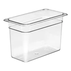 Bacinella alimenti Mod. 1/3 (6,9Lt) GASTRONORM Trasparente 38CW135 - immagine 1
