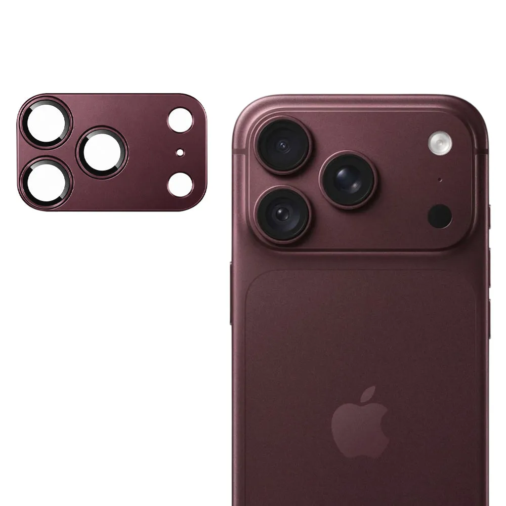 Pellicola protettiva per fotocamera posteriore Techsuit per Apple iPhone 18 Pro Max, vetro temperato, bordeaux - immagine 1