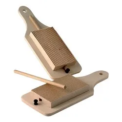 Arricciagnocchi con bastoncino (25x10,5x3cm) Naturale Art 89 - immagine 1