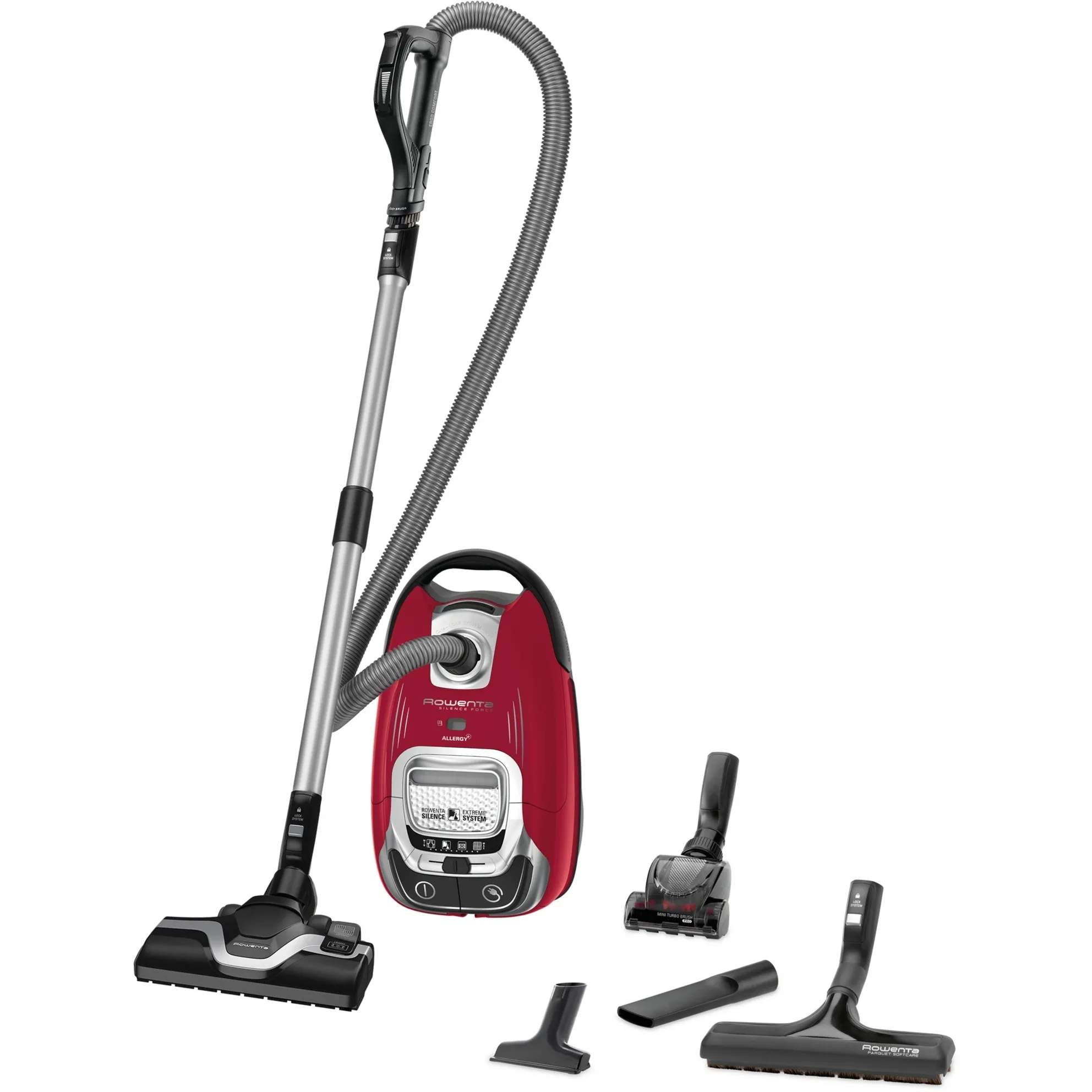 Silence Force RO7473 4,5 L A cilindro Secco 400 W Sacchetto per la polvere, Aspirapolvere - immagine 1