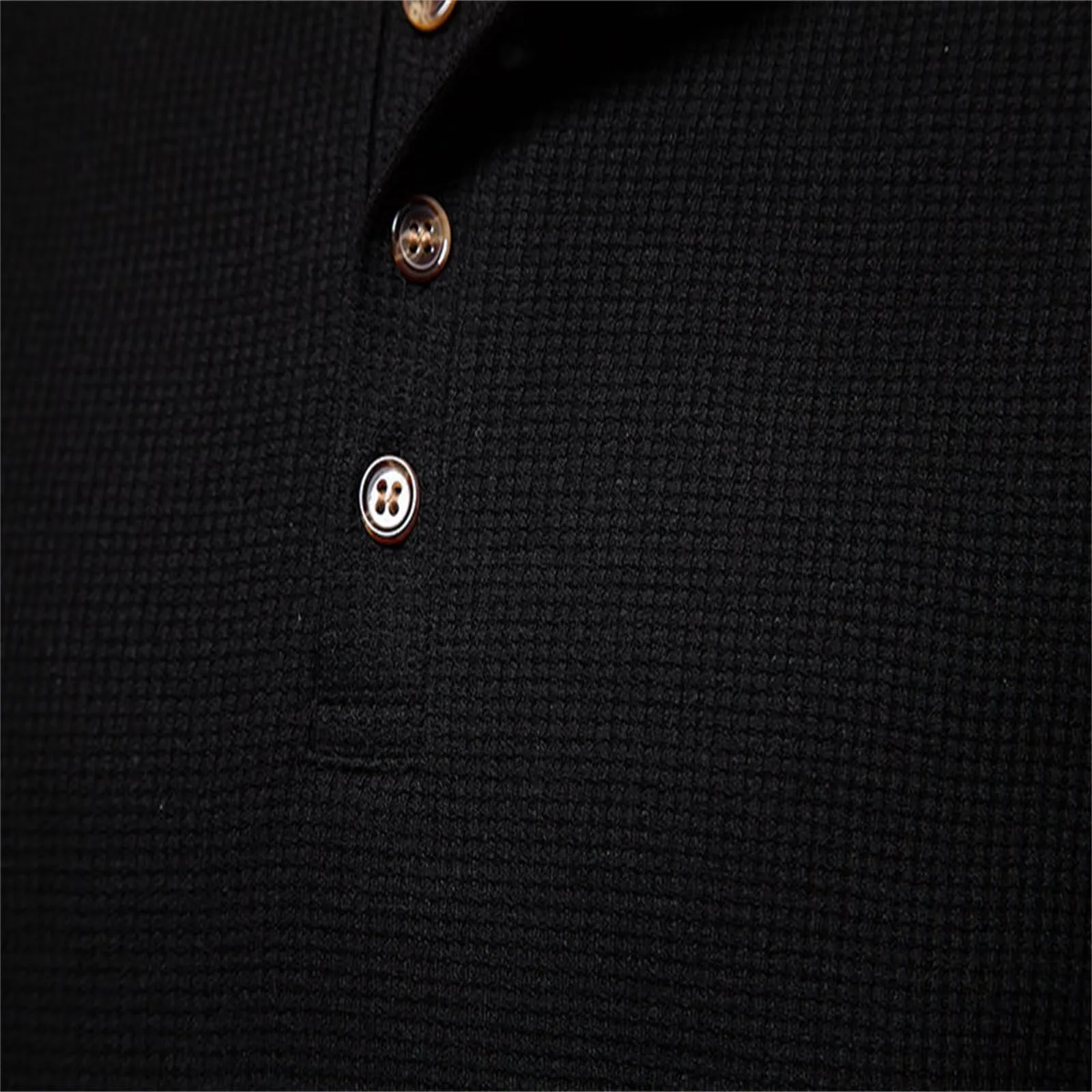 Mymyguoe Henley - Maglietta da uomo con bottoni, magliette a maniche lunghe, felpe, t-shirt in lino, polo a maniche lunghe, abbigliamento sportivo, canottiera, maglia funzionale, escursionismo, sport - immagine 7