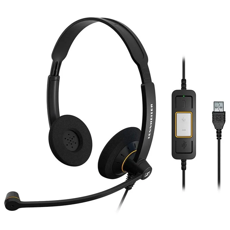 Cuffie USB Sennheiser SC 60 Nere - immagine 1