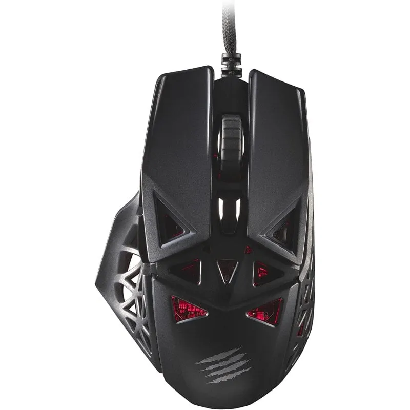 Mad Catz M.O.J.O. Mouse da gioco M1 12000 DPI RGB Nero - immagine 1