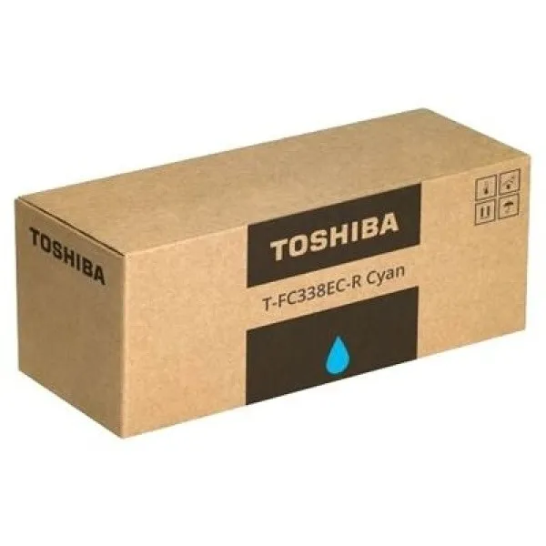 ORIGINALE Toshiba toner ciano T-FC338EC-R 6B000000920 6000 pagine - immagine 1
