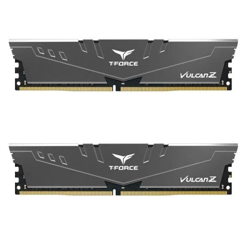 Memoria RAM Team Group T-Force Vulcan Z 32GB 2x16GB DDR4 3600MHz CL18 Grigio - immagine 1