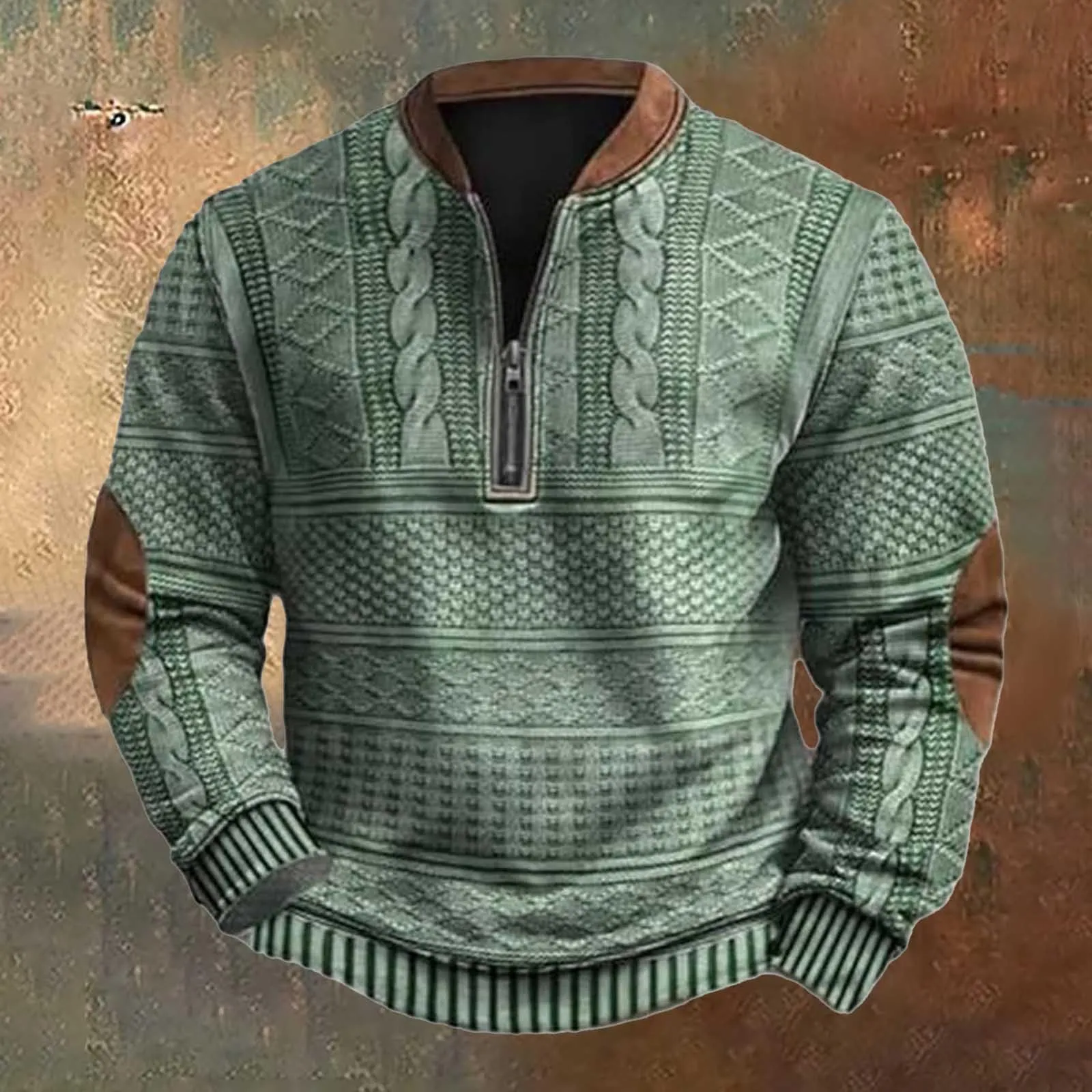 Mymyguoe Henley - Maglietta da uomo con bottoni, magliette a maniche lunghe, felpe, t-shirt in lino, polo a maniche lunghe, abbigliamento sportivo, canottiera, maglia funzionale, escursionismo, sport - immagine 2