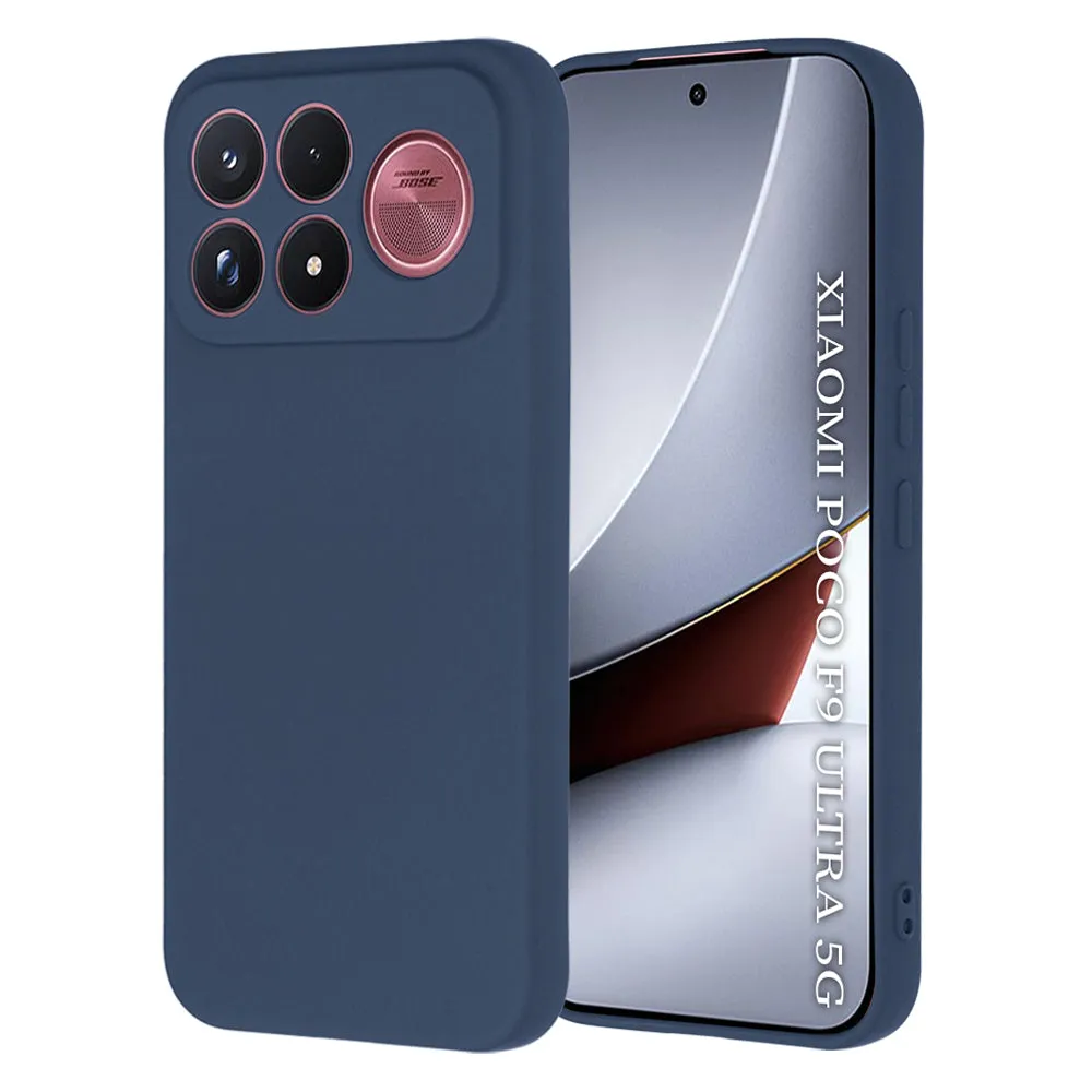 Cover per Xiaomi Poco F9 Ultra, Techsuit, SoftFlex, Blu navy - immagine 1