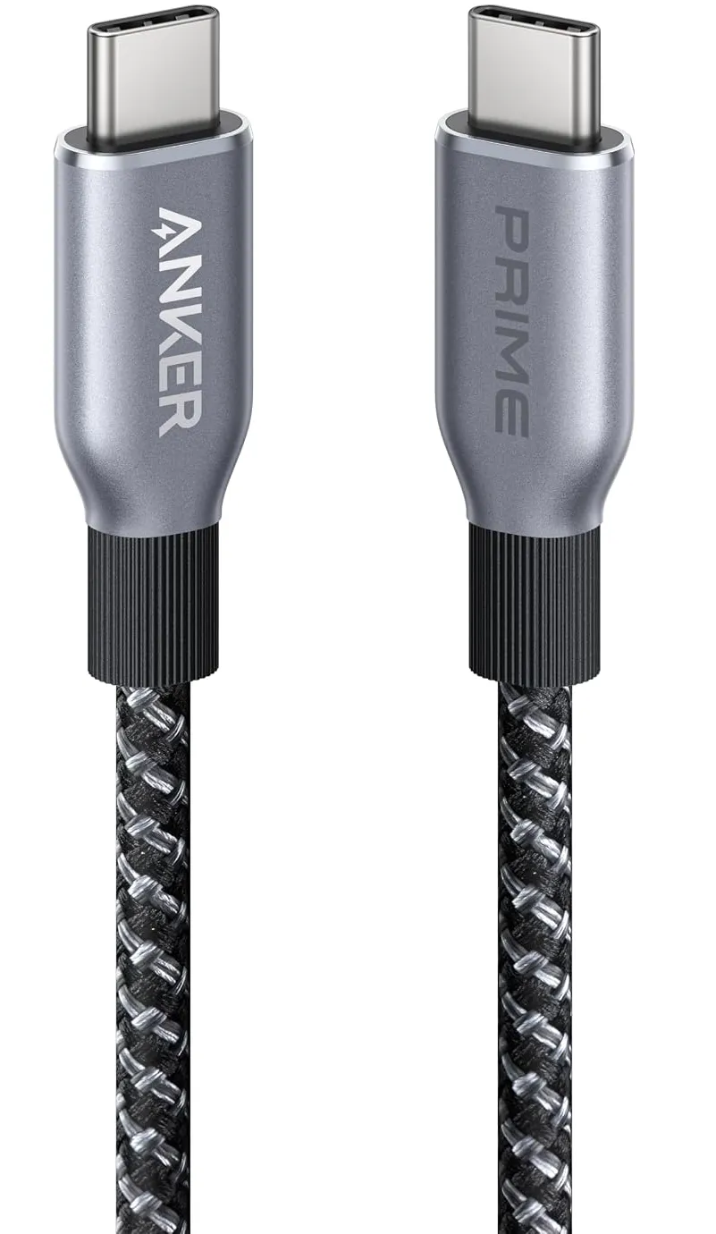 Cavo dati e ricarica USB-C - USB-C Anker Prime, 240 W, 0,9 m, Nero A88E2011 - immagine 1