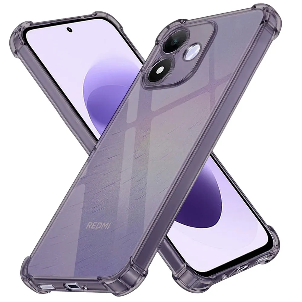 Custodia per Xiaomi Redmi Note 17 4G / Note 17 5G, Techsuit, Shockproof Clear, fumé - immagine 1
