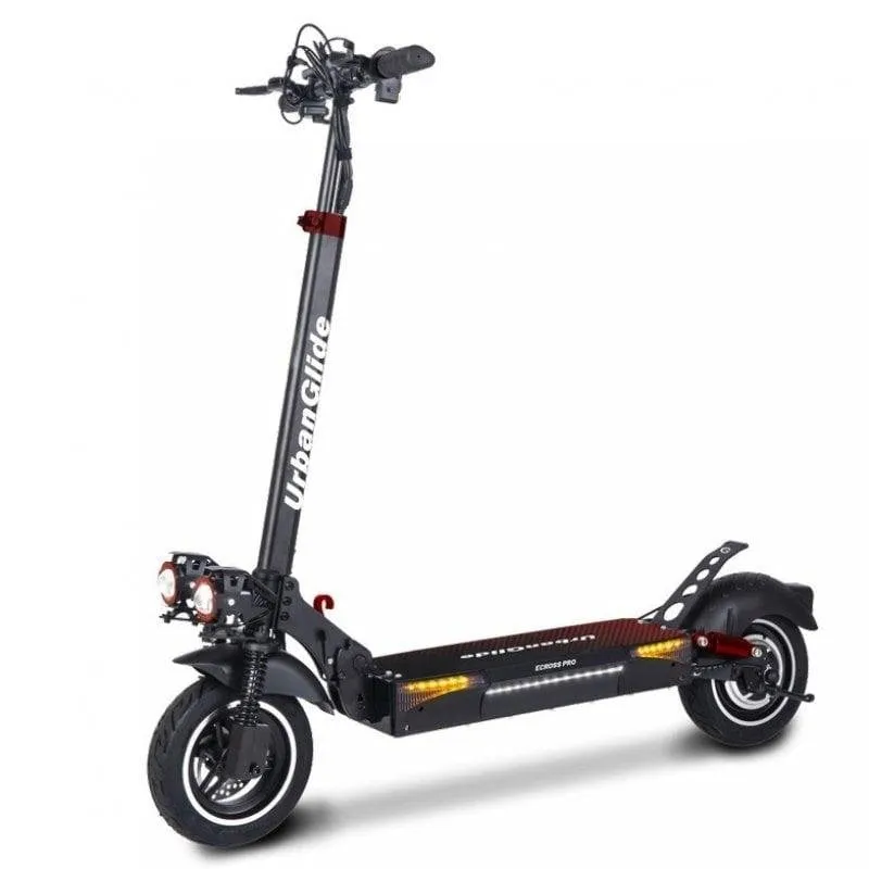 Monopattino elettrico UrbanGlide Ecross Pro 800W Autonomia 50km Ruote 10" Nero - immagine 1