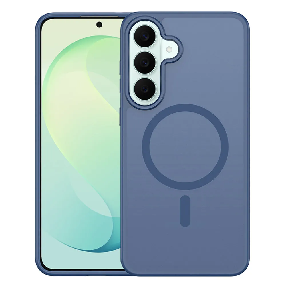 Cover MagSafe per Samsung Galaxy S26 FE S741 / S25 FE, DUX DUCIS, Yind, blu scuro - immagine 1