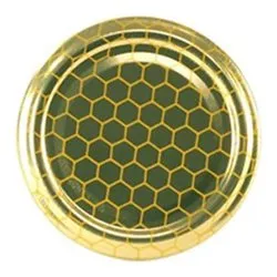 Set tappi (8,2cm) 100 pz Alvea Oro - immagine 1