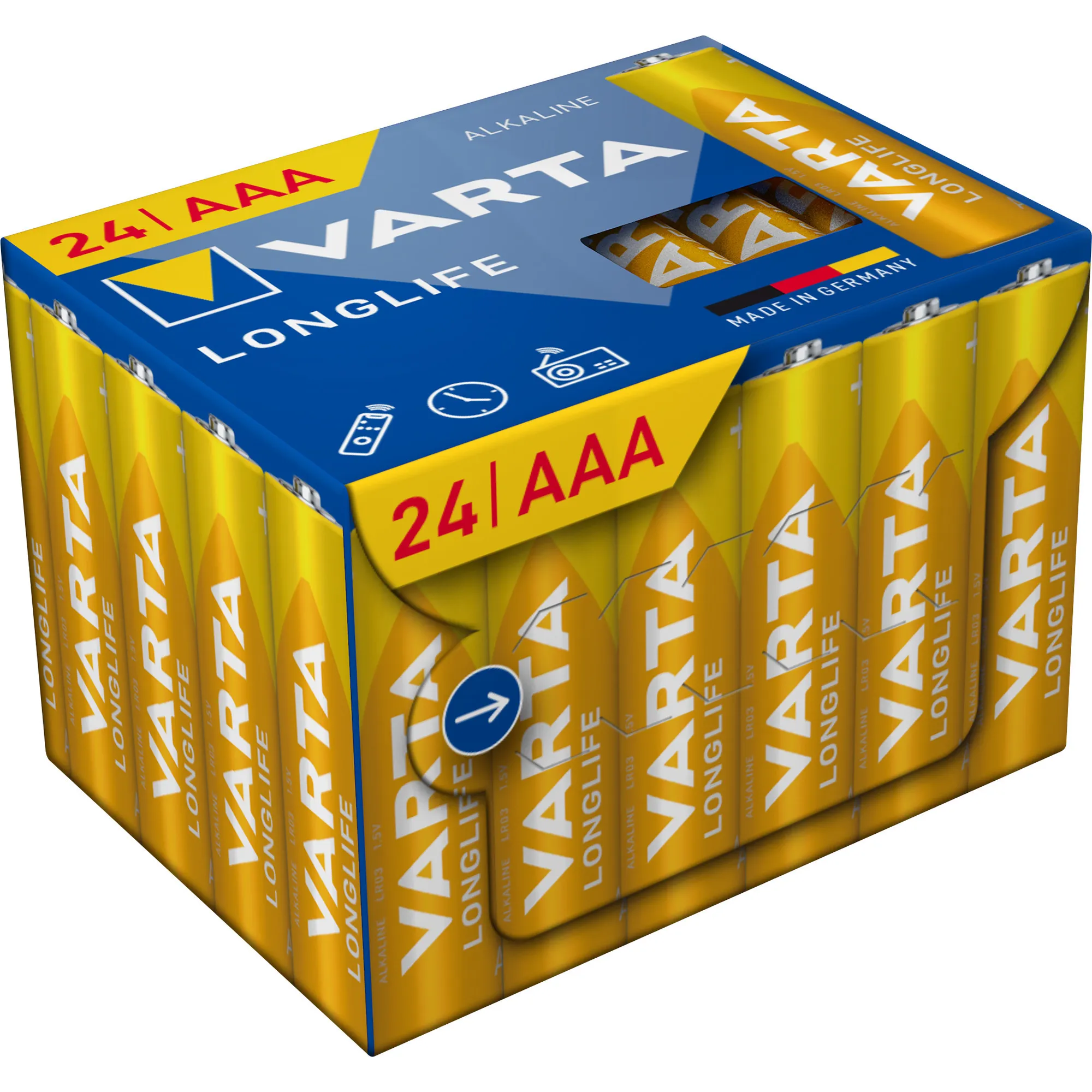 Longlife Batteria LR03 Box, AAA (Micro) - immagine 1