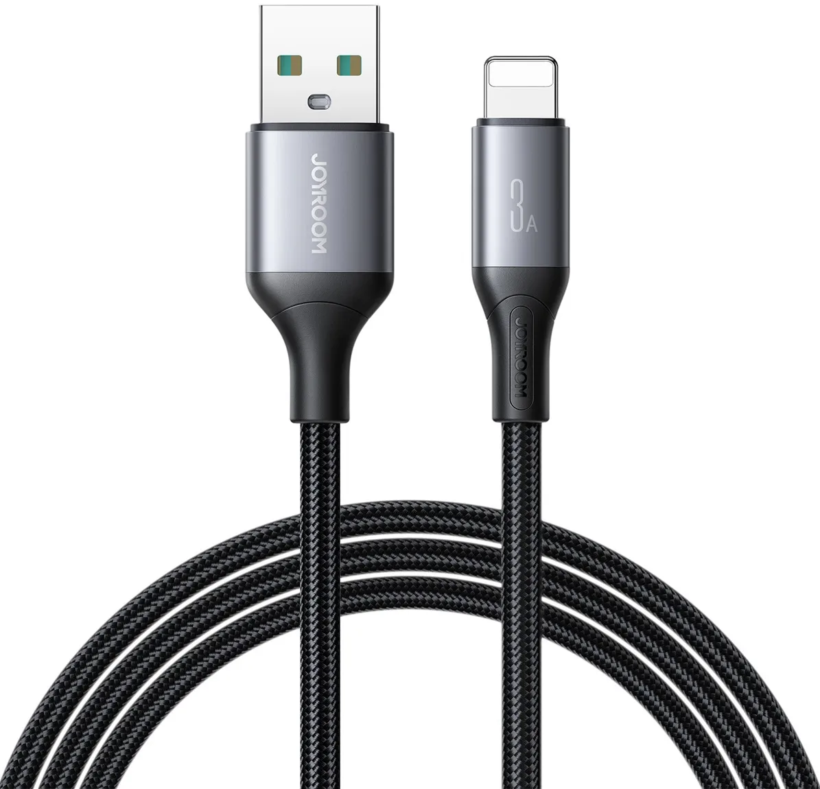 Cavo Dati e Ricarica USB-A - Lightning Joyroom S-A28 Flash, 18W, 1m, Nero - immagine 1