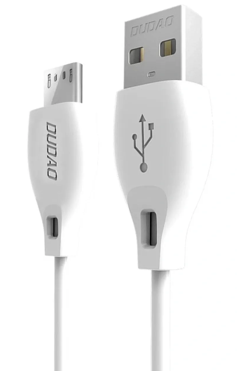 Cavo Dati e Ricarica USB-A - microUSB Dudao L4M, 18W, 1m, Bianco - immagine 1