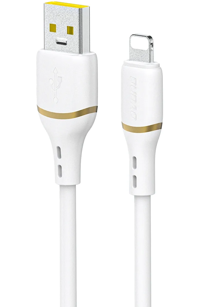 Cavo Dati e Ricarica USB-A - Lightning Dudao L25L, 30W, 1m, Bianco - immagine 1