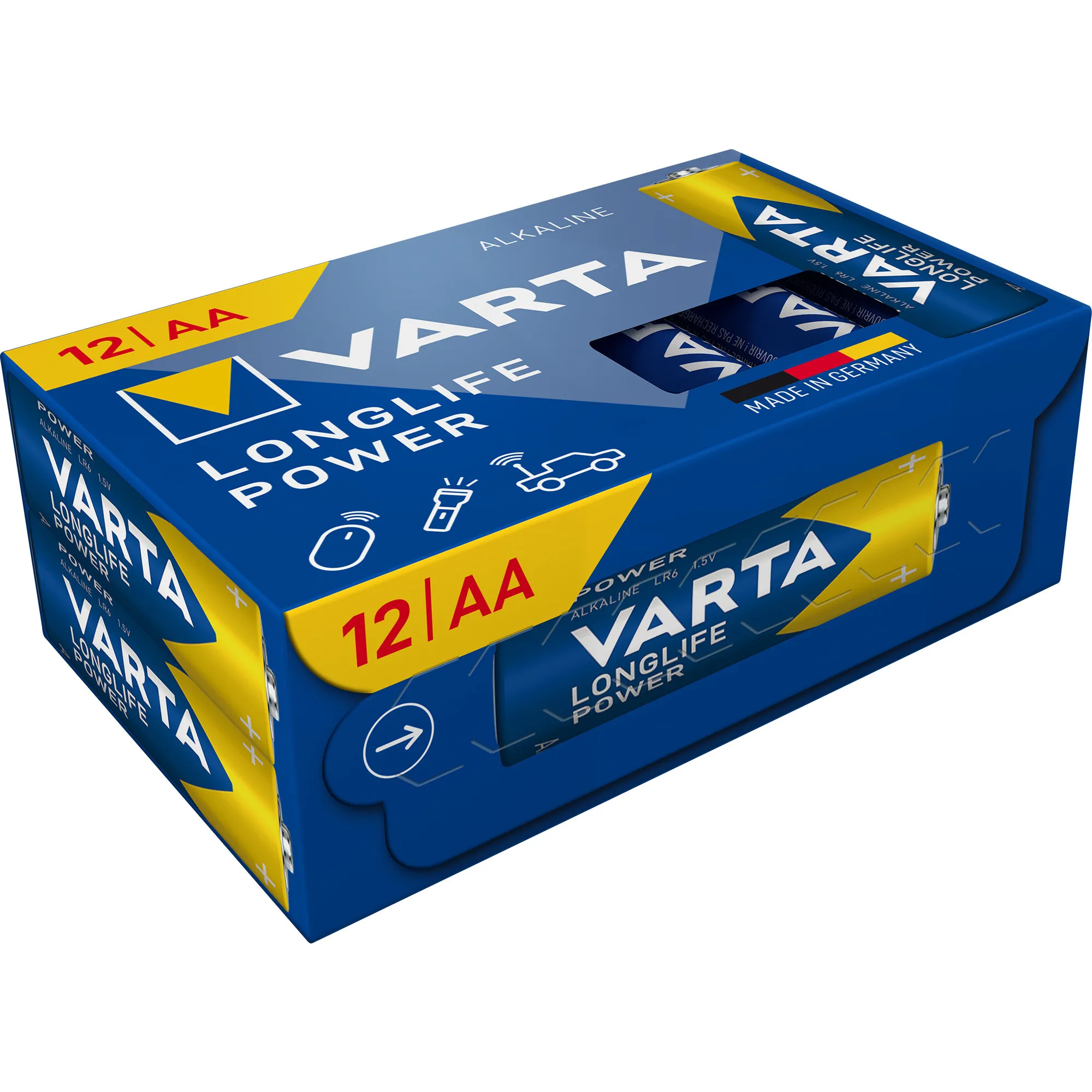 Batteria Longlife Power LR06 Box, AA (Mignon) - immagine 1
