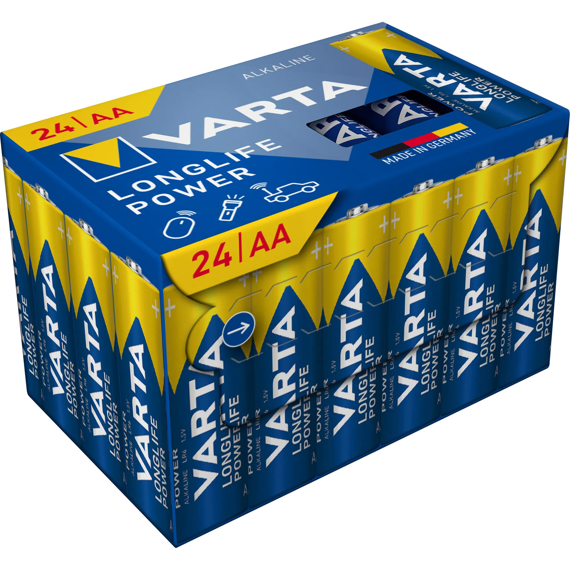Batteria Longlife Power LR06 Box, AA (Mignon) - immagine 1