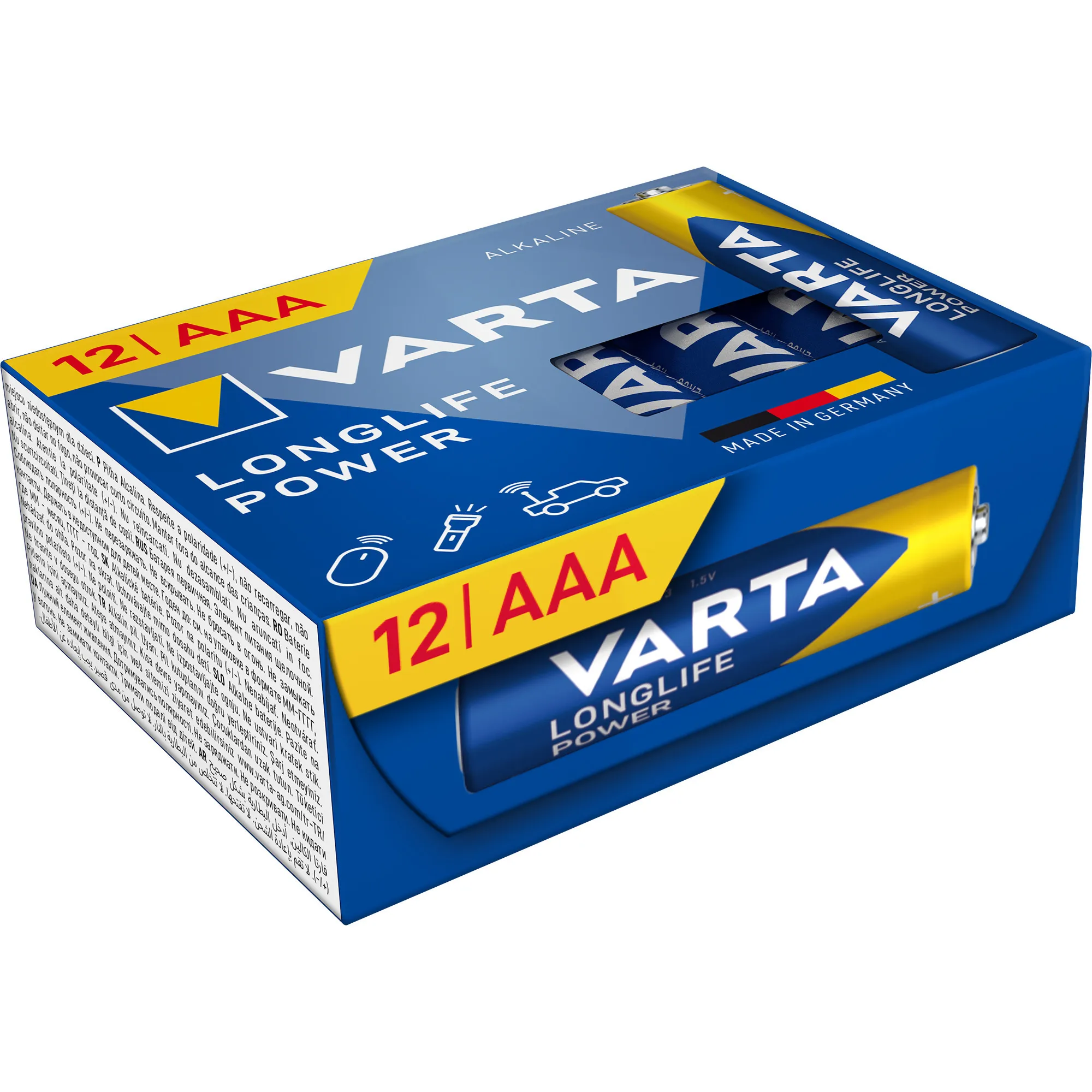 Batteria Longlife Power LR03 Box, AAA (Micro) - immagine 1