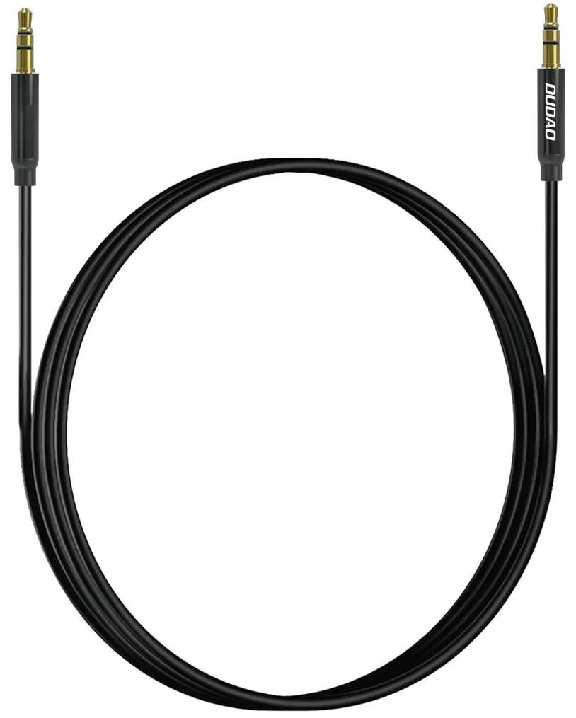 Cavo Audio 3,5mm - 3,5mm Dudao L12s, 1m, Nero - immagine 1