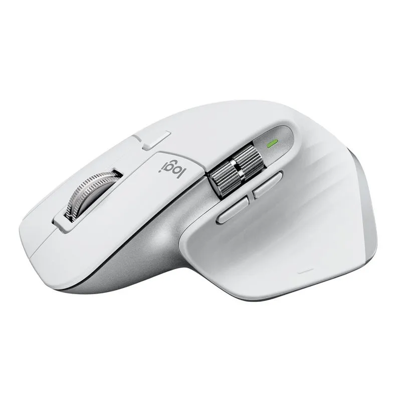 Logitech MX Master 3S Mouse RF Senza Fili + Bluetooth Laser 8000 DPI Bianco - immagine 1