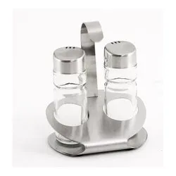 Porta spezie Sale e pepe Cromo 12490000IVV - immagine 1